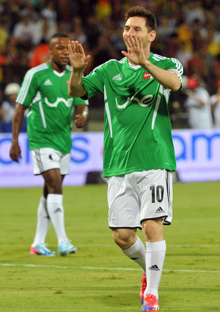 Leo Messi Debuts adidas adizero F50 Cleat In Turbo Purple Complex