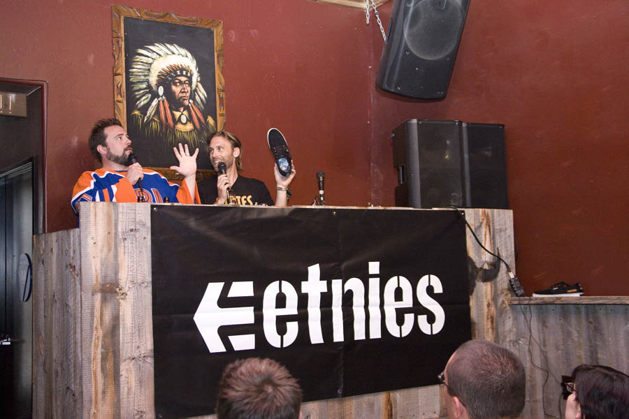 etnies and Kevin Smith Launch "Smeakers" at Comic Con 2011