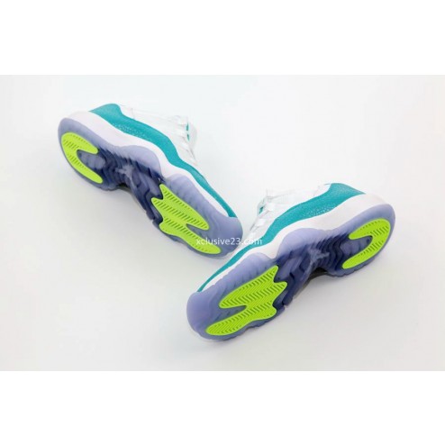 New Look at the 'Aqua Safari' Air Jordan 11 Retro Low GS | Sole Collector