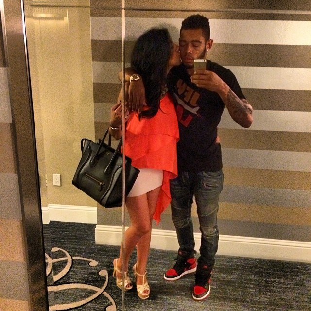 Joe Haden wearing Air Jordan 1 Black/Red