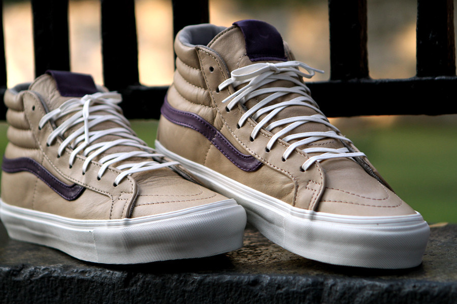 Vans sk8 deals hi tan