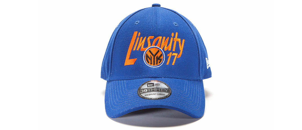 New Era Jeremy Lin Linsanity 39THIRTY Hats Caps Fitted Knicks Blue (2)
