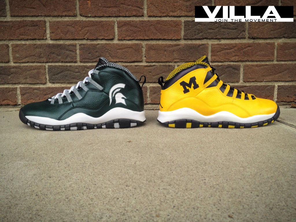 Air Jordan 10 X 'A State Divided' for VILLA by Mache Custom Kicks (1)