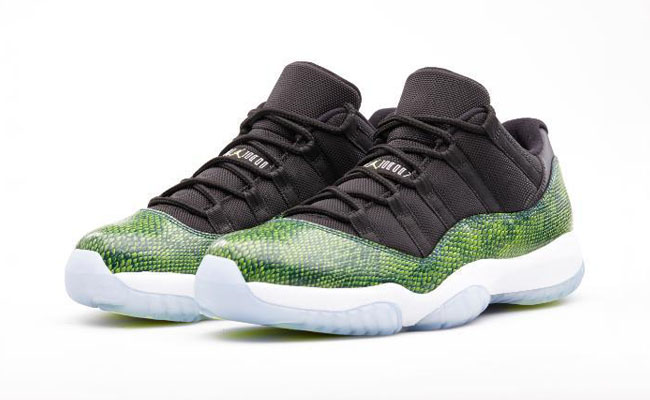 Air Jordan 11 Low 'Green Snake' and 