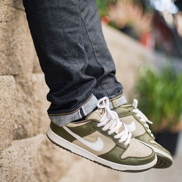 dunk low pro b olive