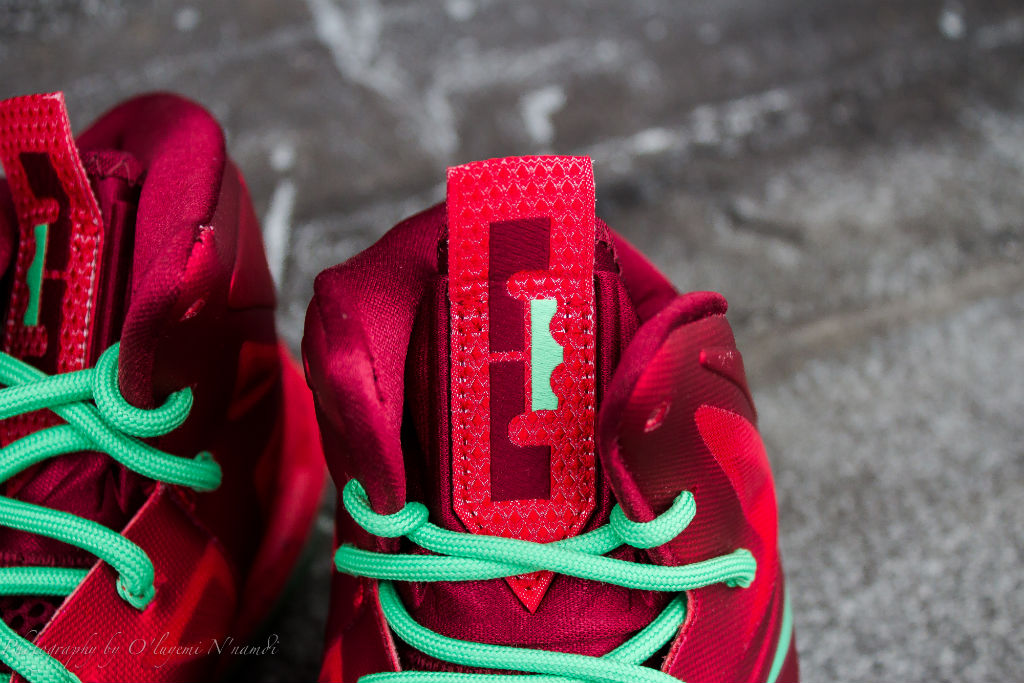 Nike LeBron X Christmas Red Diamond 541100-600 (3)