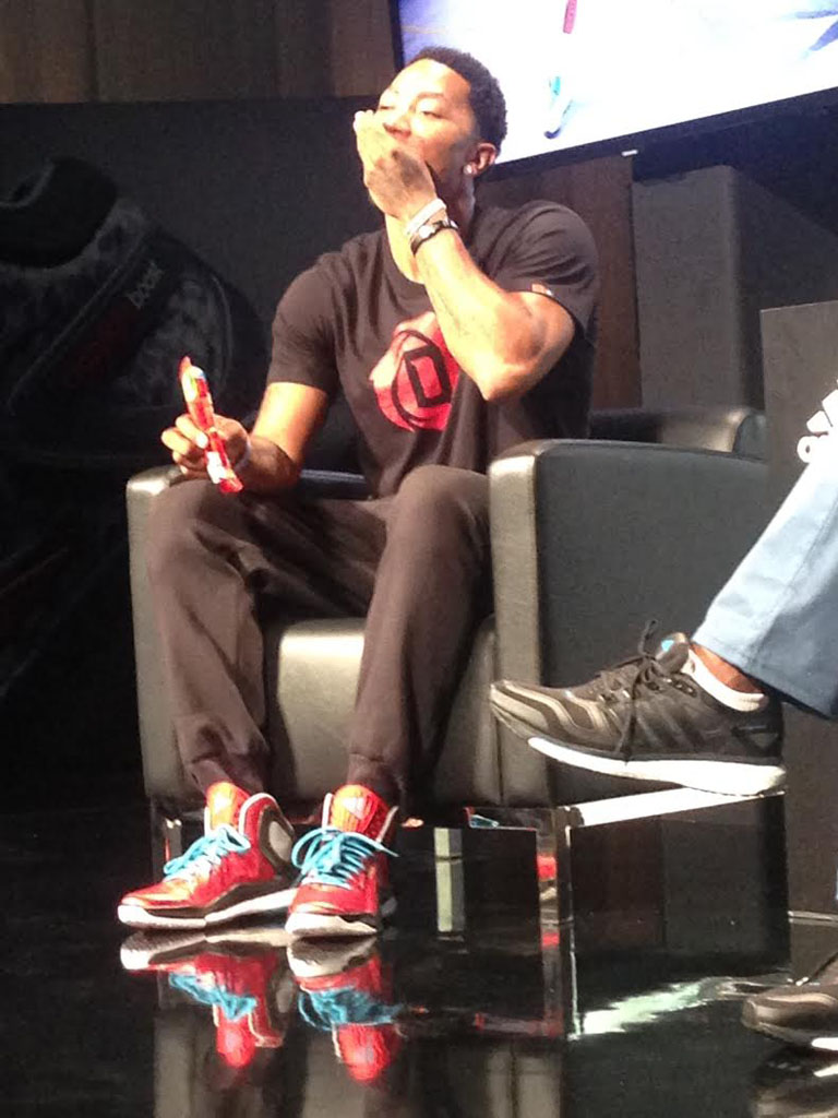 Derrick Rose at adidas Boost Unveiling Event (3)