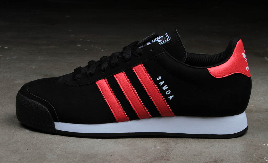 adidas samoa red black