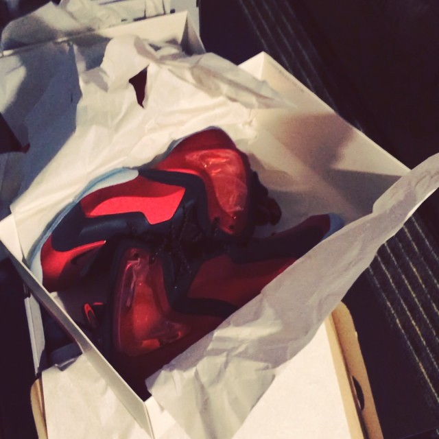 Soulja Boy Picks Up Nike Lil' Penny Posite University Red