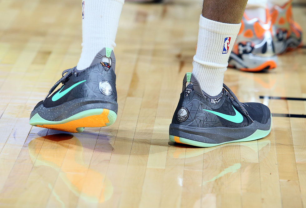 James Harden wearing Nike Zoom Crusader All-Star PE