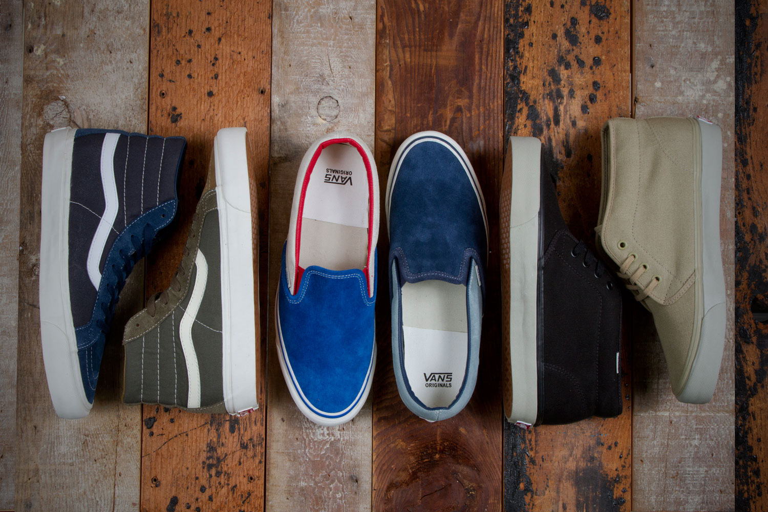 Vans 2013. Обувь коллекций Classic и Vault.