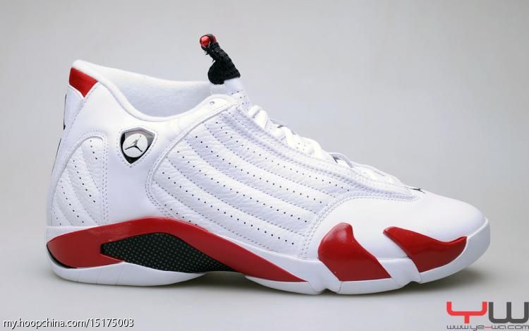 Air Jordan 14 XIV Retro White Varsity Red Black 487471-101 5