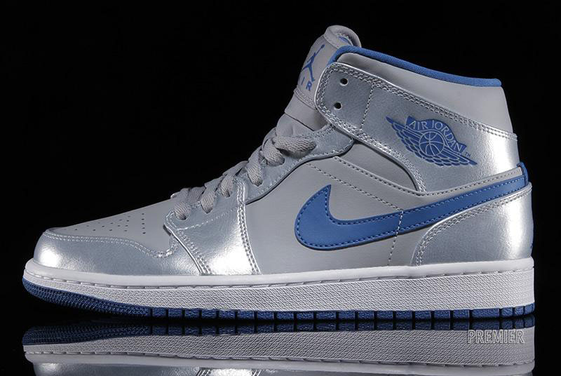 air jordan 1 grey blue