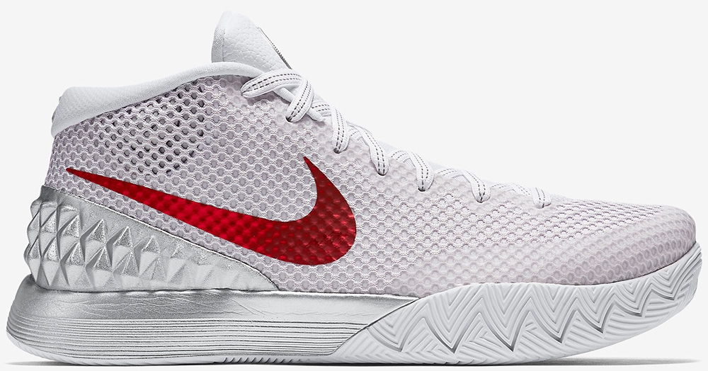 kyrie 1 white and black