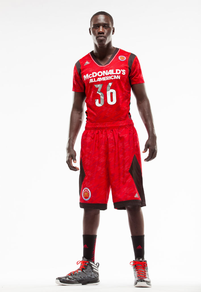 adidas McDonald's All-American Game Short Sleeve Uniform West (2)