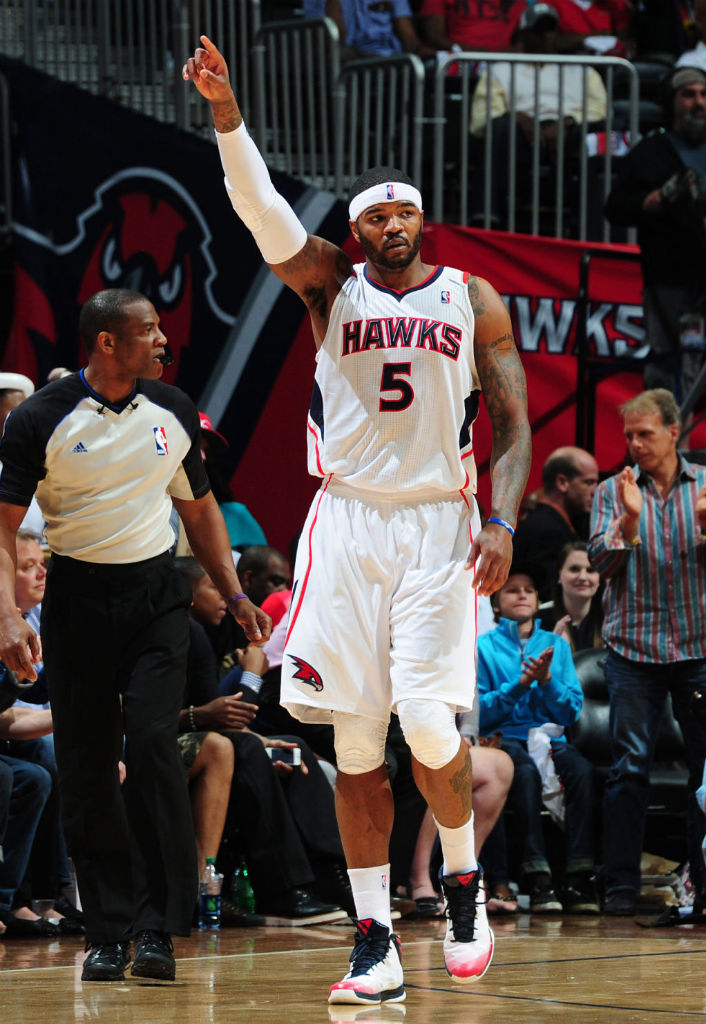 Josh Smith wearing adidas Crazy Fast Home PE