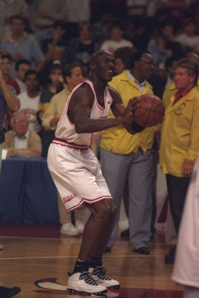 jordan 10 on court