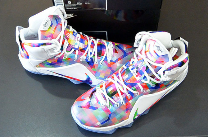 lebron 12 rainbow