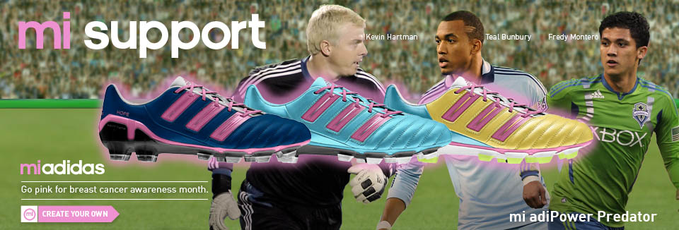 MLS Stars Wear Pink adidas adiPower Predator Cleats for Breast Cancer Awareness Month