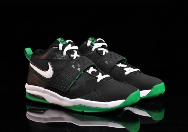 Nike Air Legacy 3 GS - Black/White-Pine Green-White | Sole Collector
