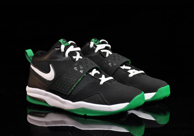 Nike Air Legacy 3 Paul Pierce Black White Pine Green White 472677-001 B