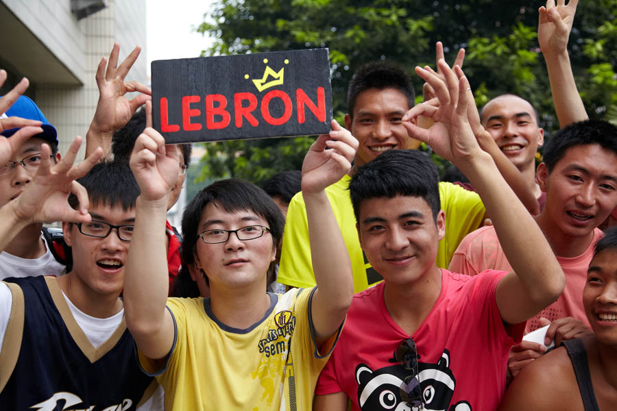 The 2011 LeBron James Basketball Tour - Chendgu Day 2