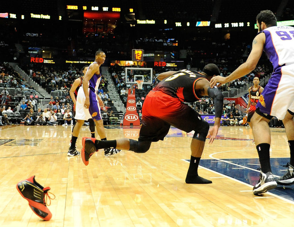 Josh Smith wearing adidas TMAC 1