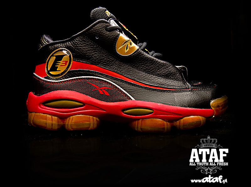 allen iverson shoes black and gold