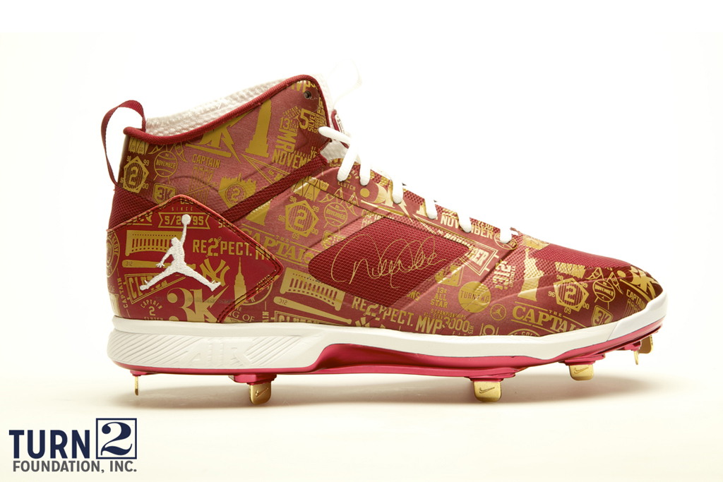 What Pros Wear: Derek Jeter's Jordan Jeter Lux Metal Cleats - What