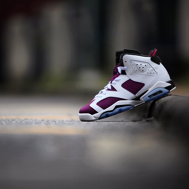 white and purple 6s