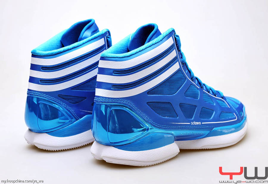 predicción Sastre Flexible adidas adiZero Crazy Light - Sharp Blue/White - Detailed Images | Sole  Collector