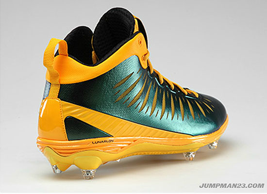 Jordan Super.Fly PE Cleats LaMarr Woodley Pittsburgh Steelers (2)