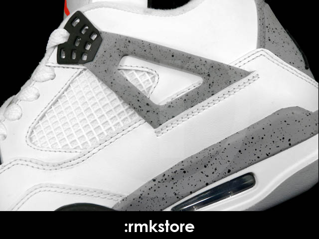 Air Jordan 4 IV Retro Shoes Cement 308497-103 (11)