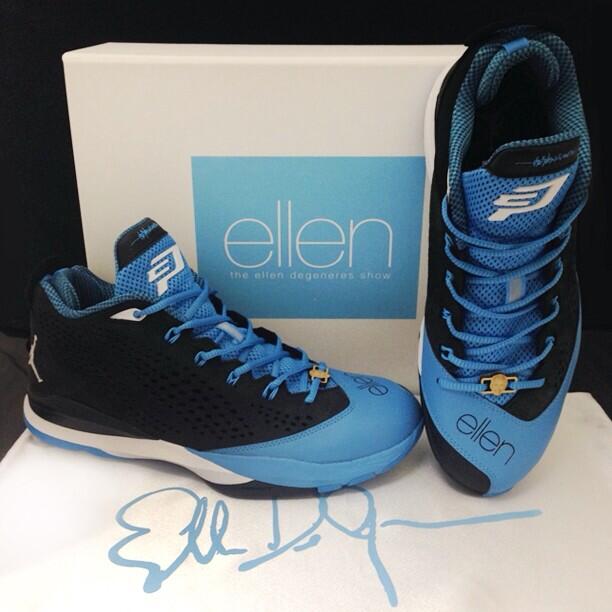 Ellen DeGeneres Gives Chris Paul Custom Jordan CP3.VII (2)