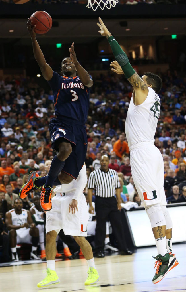 Julian Gamble Wears Solefly x Jordan Spizike Miami Hurricanes (1)