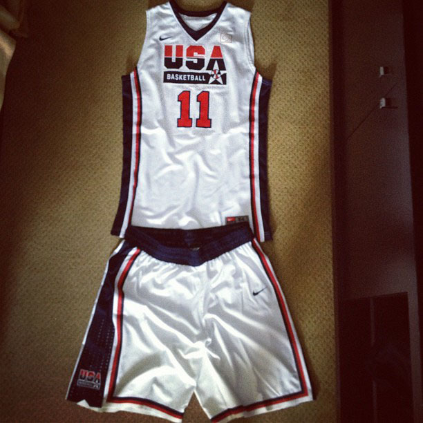 Team USA Wearing Throwback 1992 Dream Team Uniforms Today