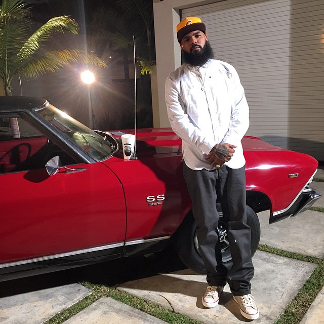 Stalley wearing Converse Chuck Taylor All Star