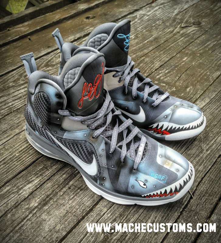 Nike LeBron 9 Wounded Warriors Project by Mache Custom Kicks (2)