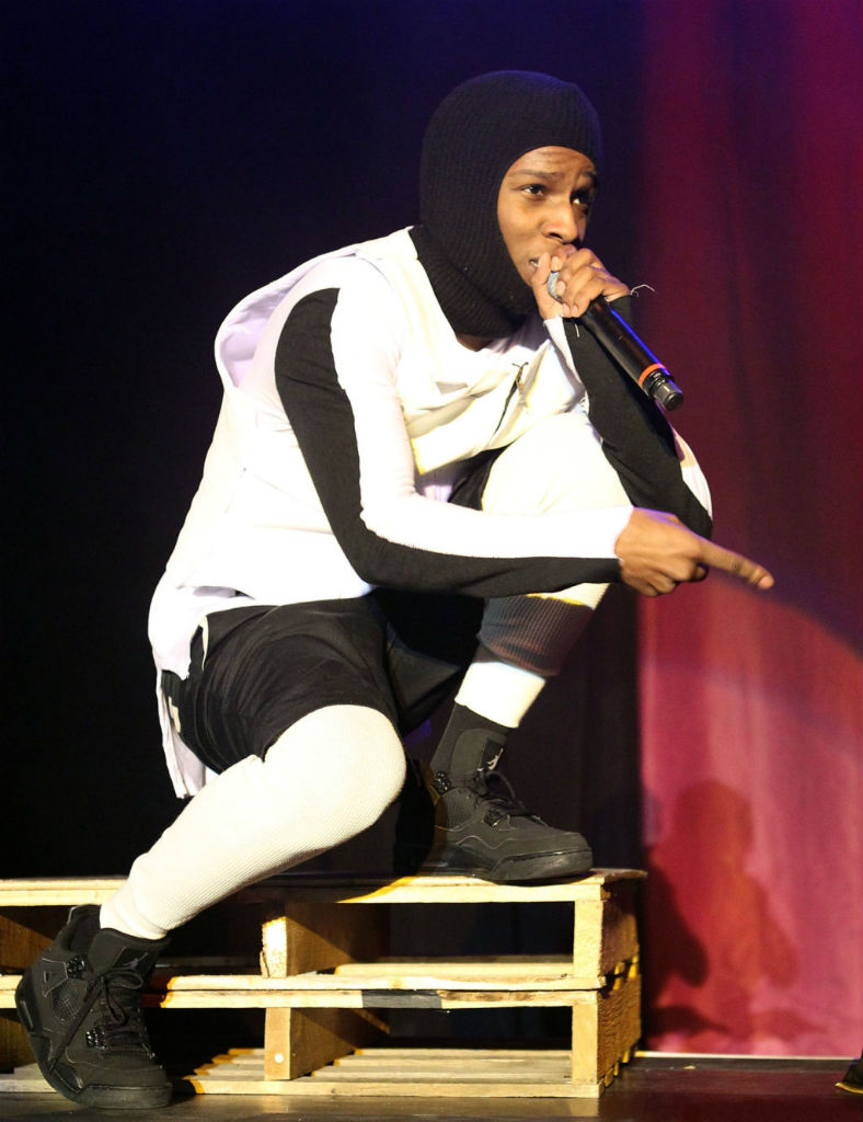 A$AP Rocky Wears Air Jordan 4 
