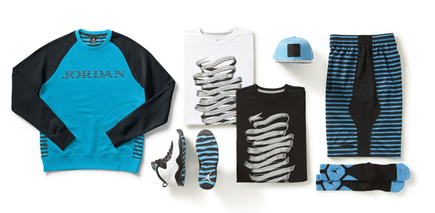 Air Jordan 10 Retro 'Powder Blue' Apparel Collection