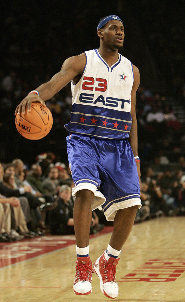 LEBRON James all Star 2006