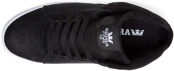 Supra Society Mid Shoes Terry Kennedy Black White (5)