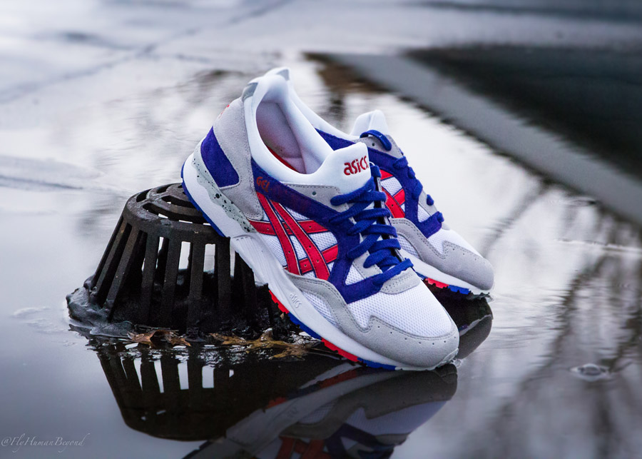 asics gel lyte 5 rouge et blanche