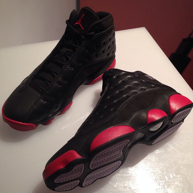 Air Jordan XIII 13 Black/Red Holiday 2014 (1)