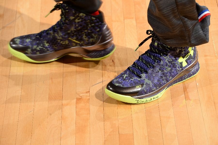 Stephen Curry wearing the 'Dark Matter' All-Star Under Armour Curry One (2)