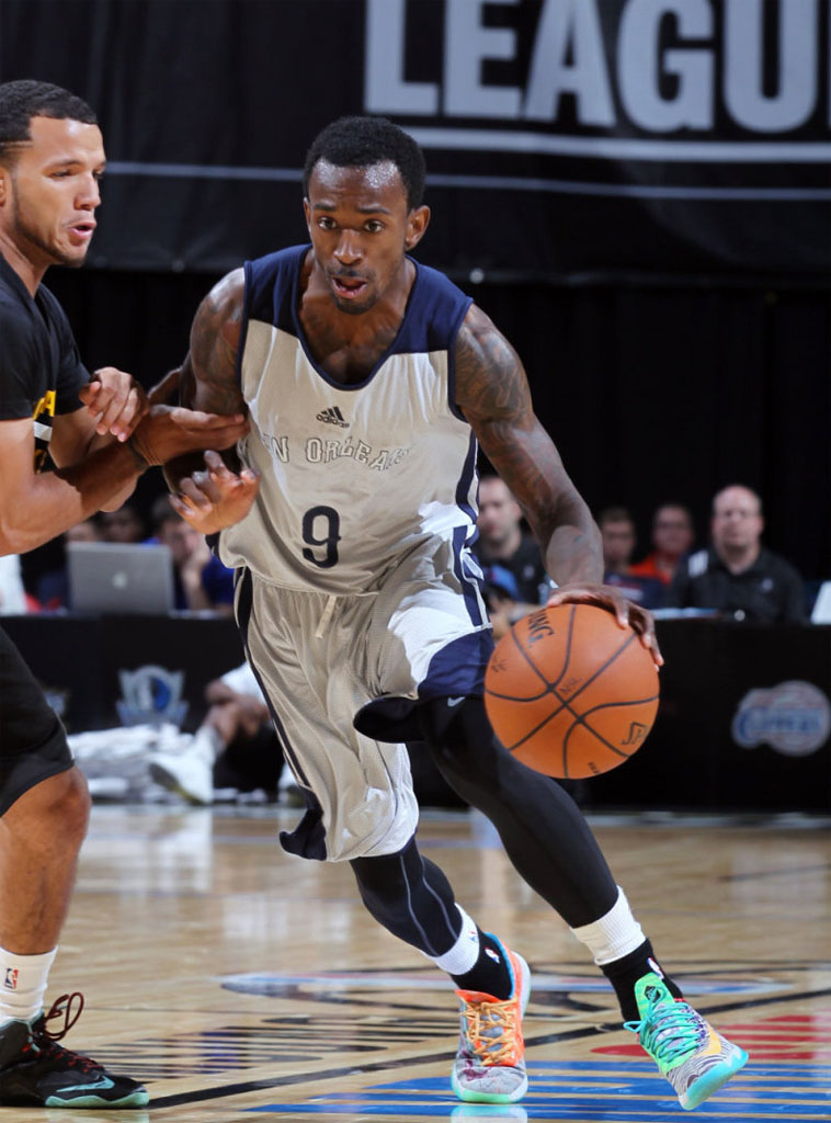 Russ Smith wearing Nike KD VI 6 What The
