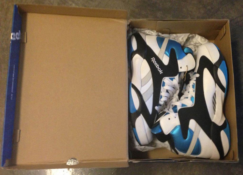 Reebok Shaq Attaq - White/Black-Blue | Sole Collector