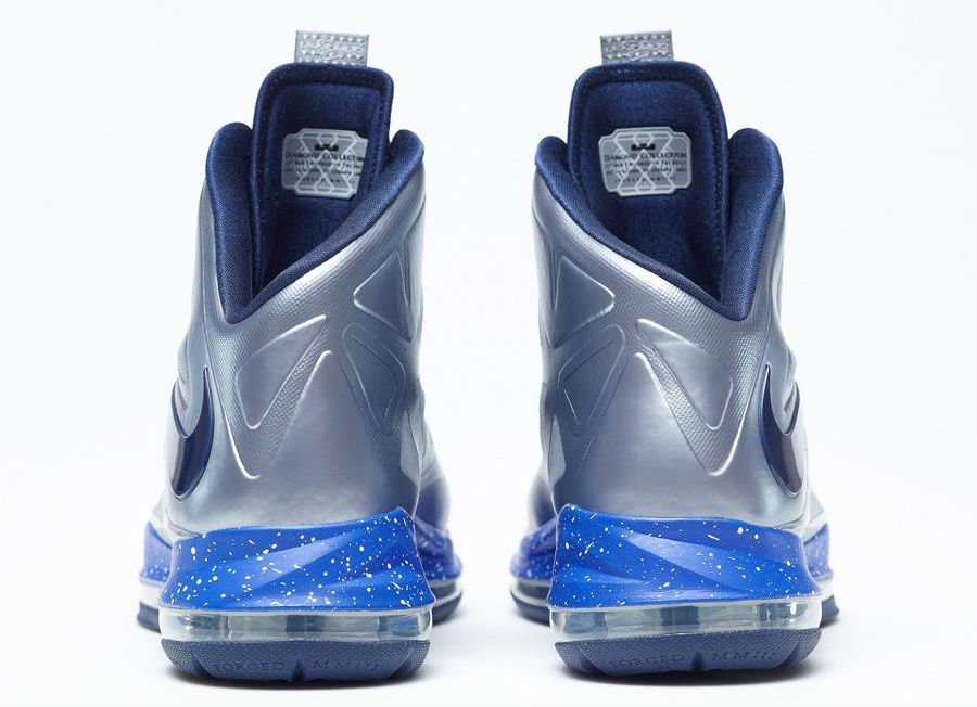 Nike LeBron X iD Silver Blue (5)