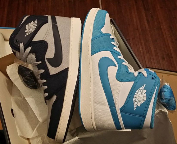 UNC & Georgetown Air Jordan 1 AJKO Set To Release As A 2-Shoe