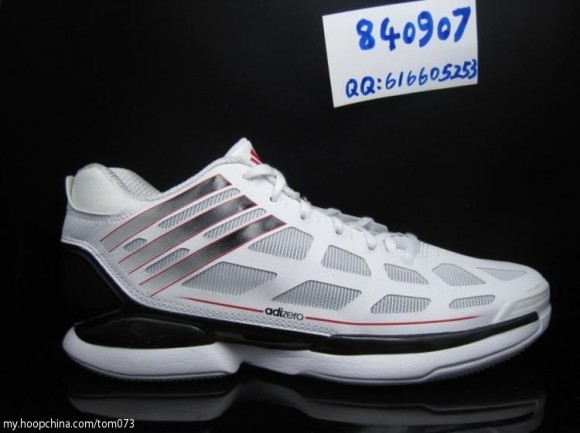 adidas adiZero Crazy Light Low White Black Light Scarlet G49698